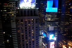 New York City Times Square 11J View To Northeast, W Hotel And Times Square After Sunset From The Marriott Hotel View Rooftop Restaurant.jpg